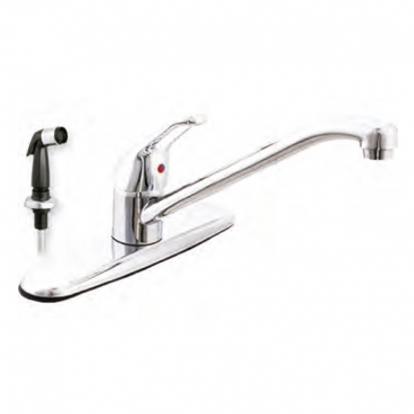 DECK MOUNT KITCHEN FAUCET WASHERLESS