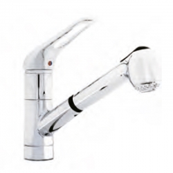 PULL OUT SPOUT KITCHEN FAUCET CERAMIC DISC