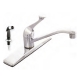 DECK MOUNT KITCHEN FAUCET WASHERLESS SOLID HANDLE