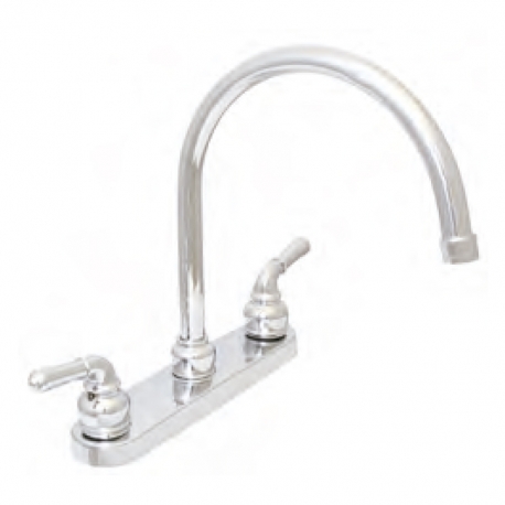 “C” SPOUT KITCHEN FAUCET CERAMIC DISC