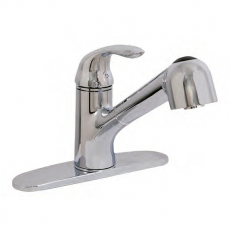 NON-METALLIC PULL-OUT SPOUT KITCHEN FAUCET