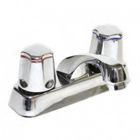 TWO HANDLE LAVATORY FAUCET