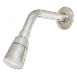 SHOWERHEAD, ARM AND FLANGE