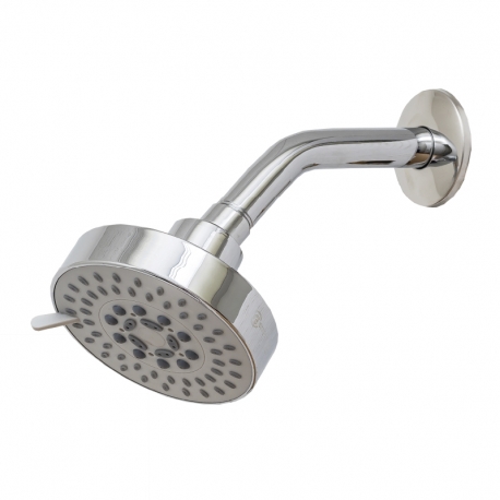 SHOWERHEAD, ARM AND FLANGE