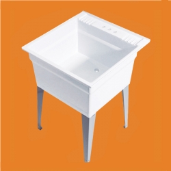 HEAVY DUTY SINK WITH STEEL LEGS