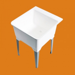 STANDARD SINK WITH STEEL LEGS