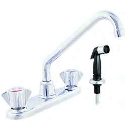 HIGH-RISE KITCHEN FAUCET COMPRESSION