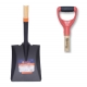 SQUARE SHOVEL WITH PLASTIC HANDLE “Y”