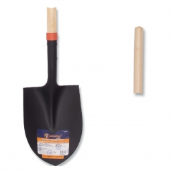 SHOVEL WITH LONG HANDLE