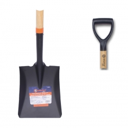 SQUARE SHOVEL WITH PLASTIC HANDLE “Y”