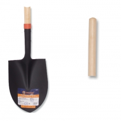 SHOVEL WITH LONG HANDLE