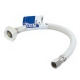 CONECTOR FLEXIBLE DE PVC PARA SANITARIO